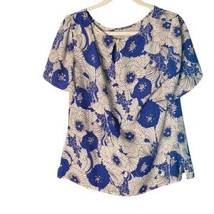 Talbots Women’s Floral Top - size s